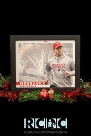 Autographed Poster of Scott Frost, Nebraska Coach 187//280